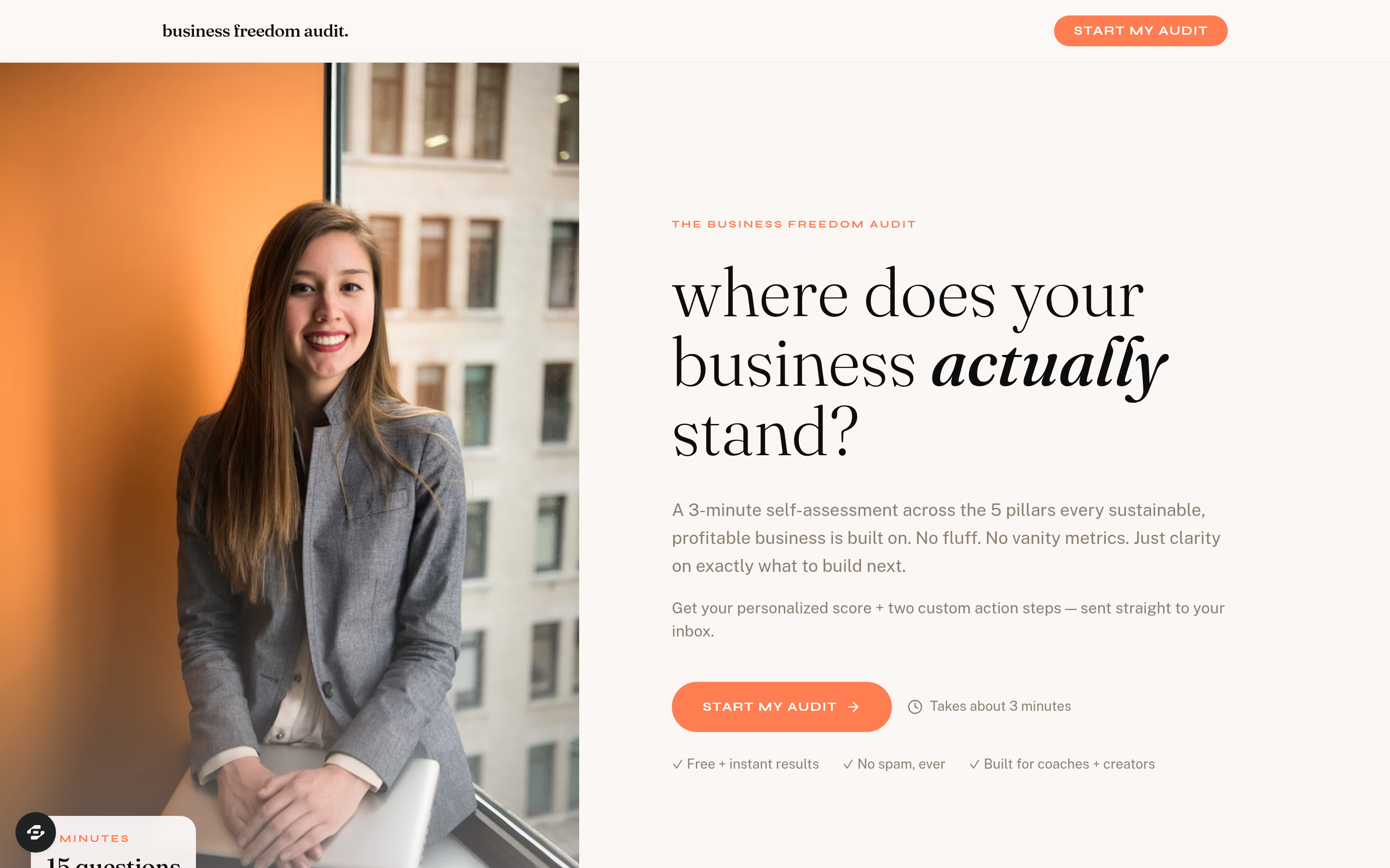 Bossbabe: Business Freedom Audit preview