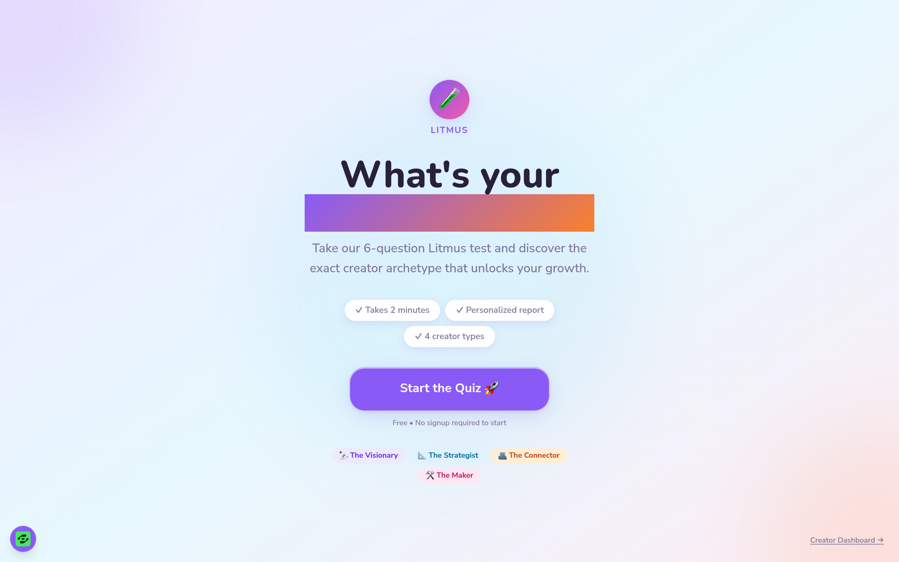 Litmus preview