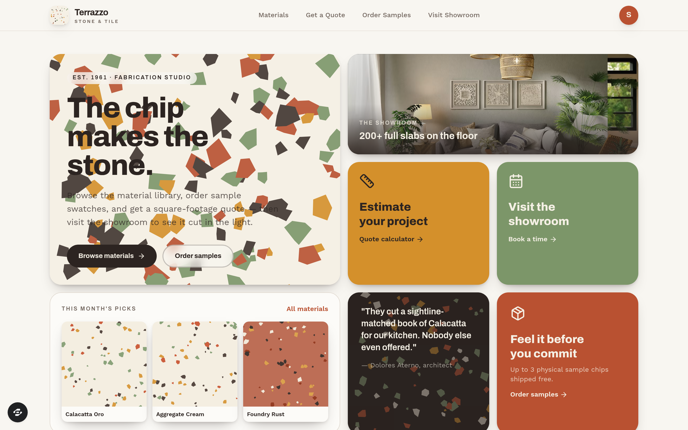 Terrazzo preview