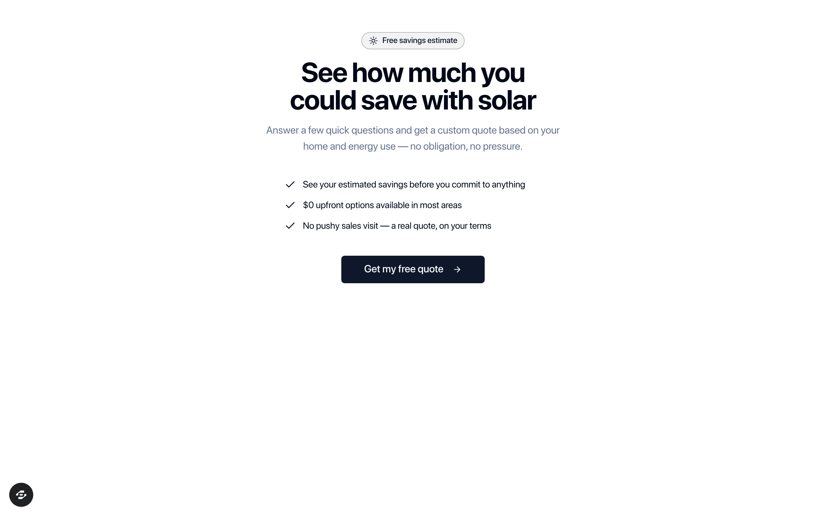 Solar Quote Funnel preview