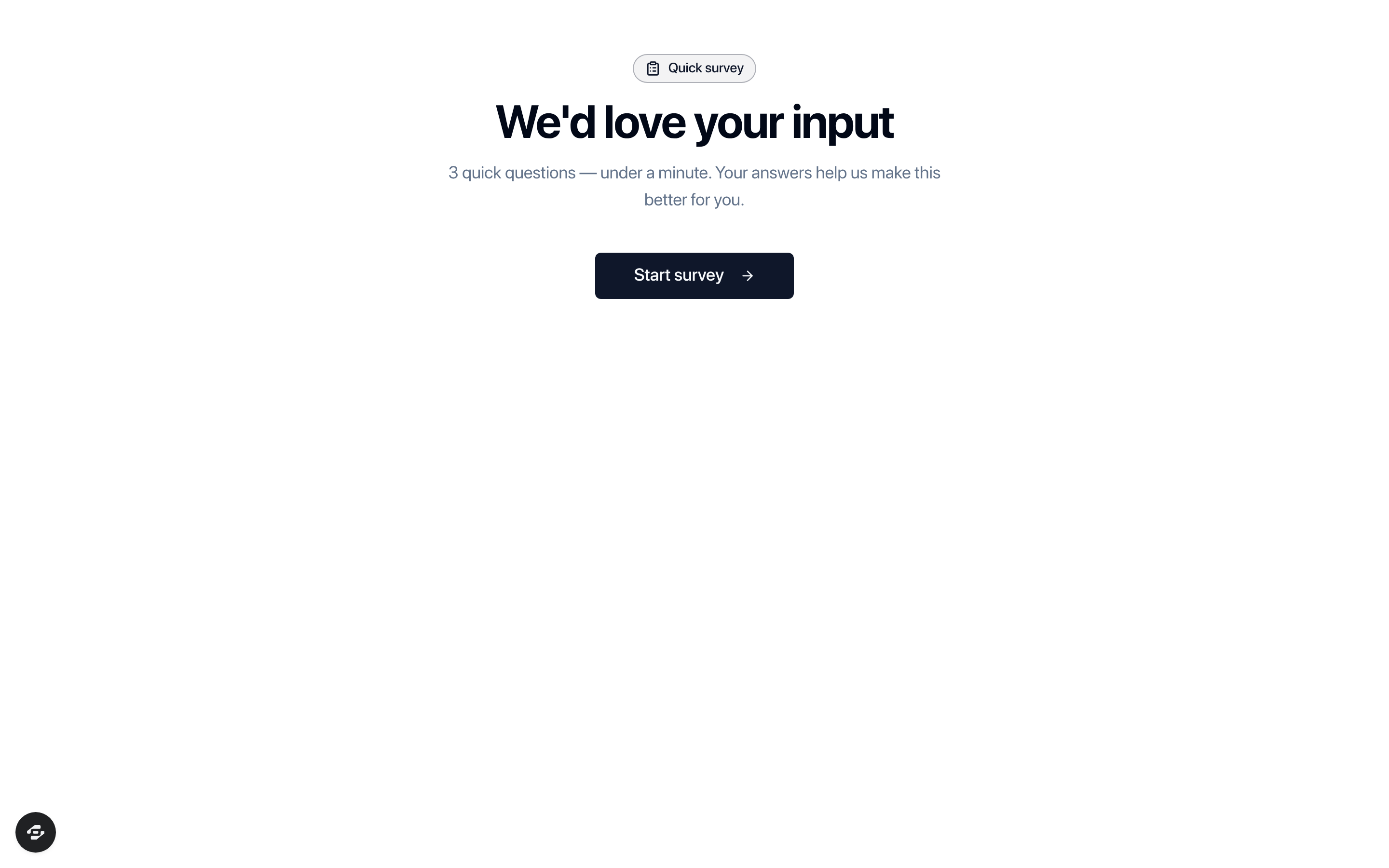 Survey Funnel preview