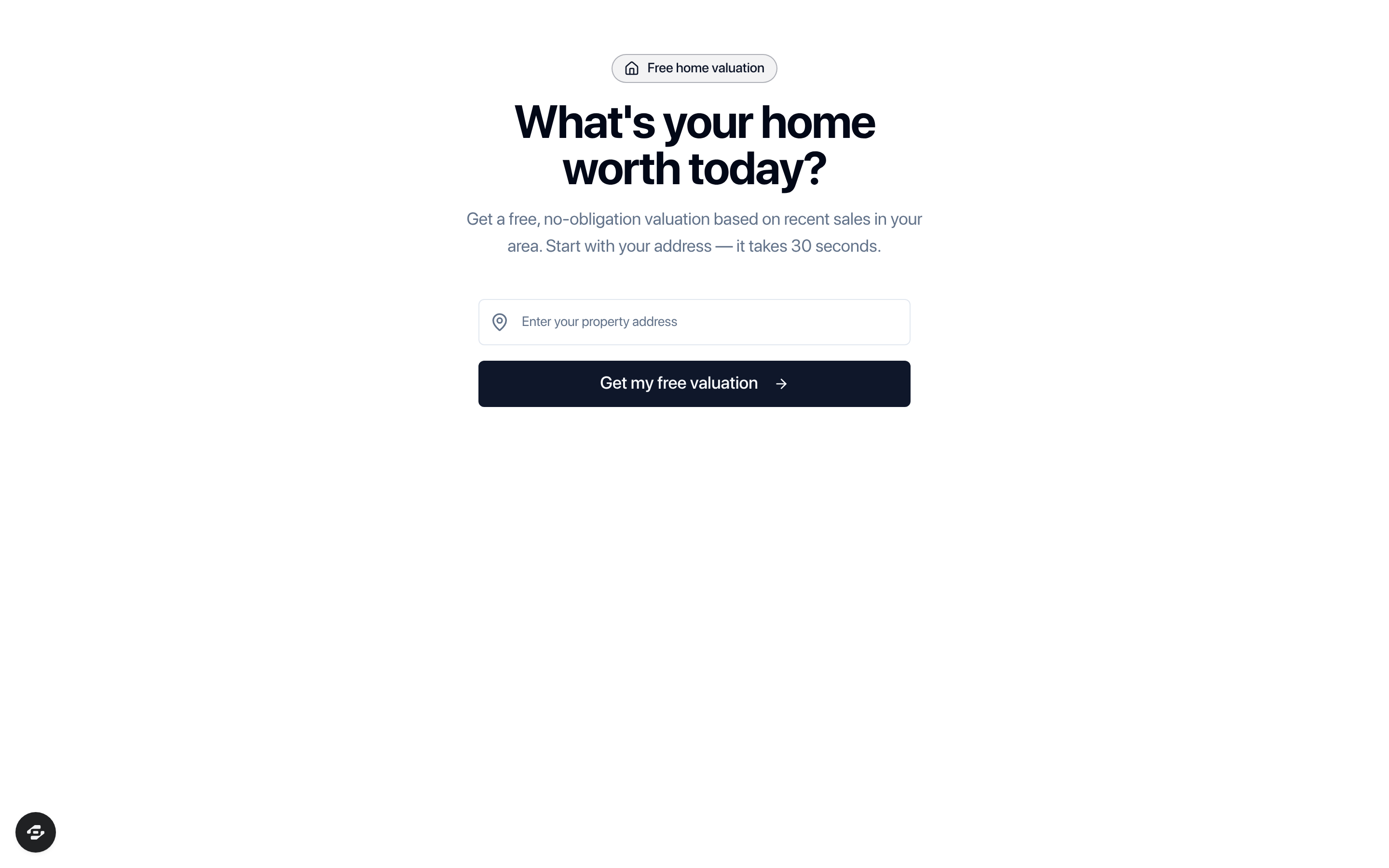 Property Valuation Funnel preview