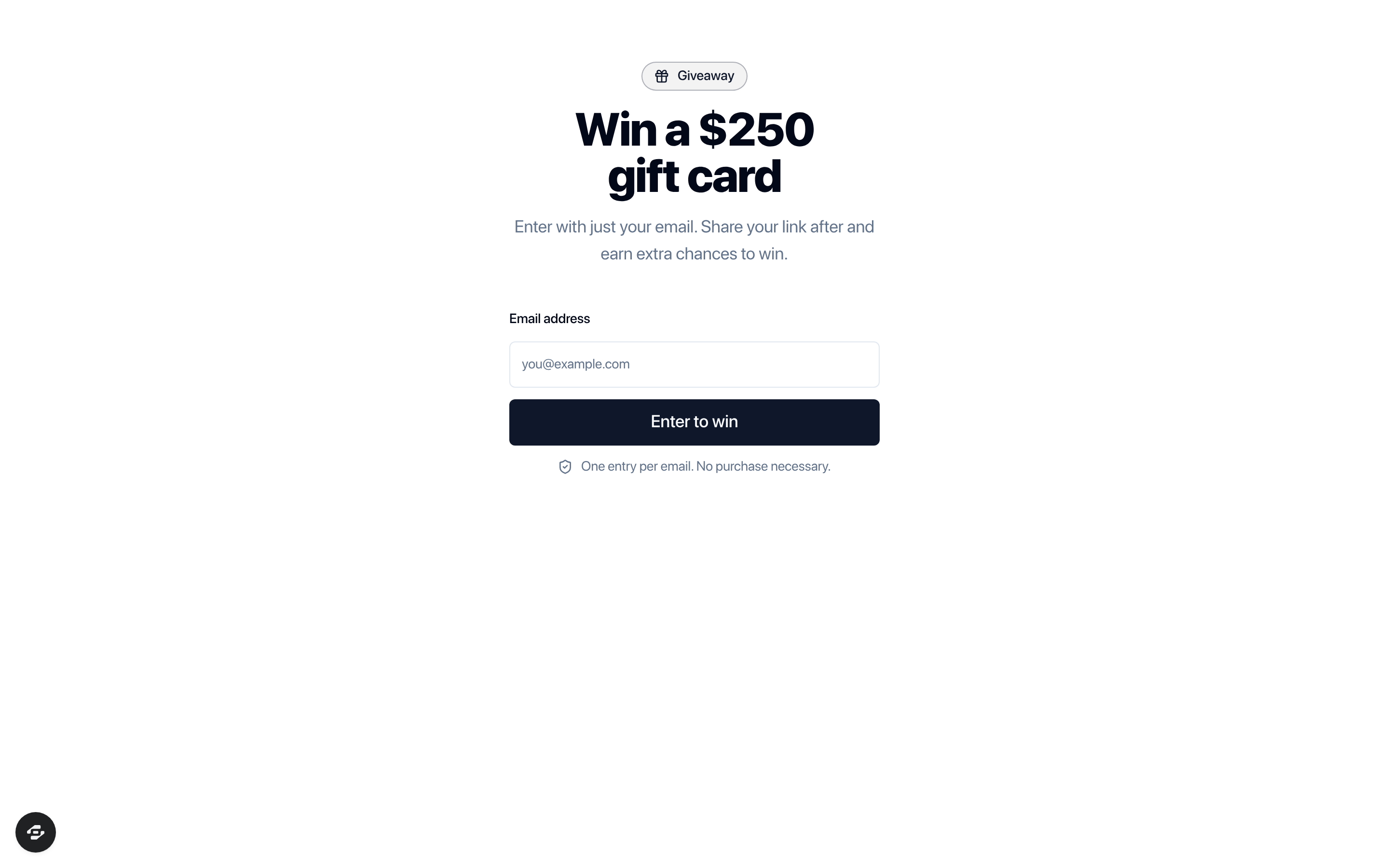 Contest Giveaway Funnel preview