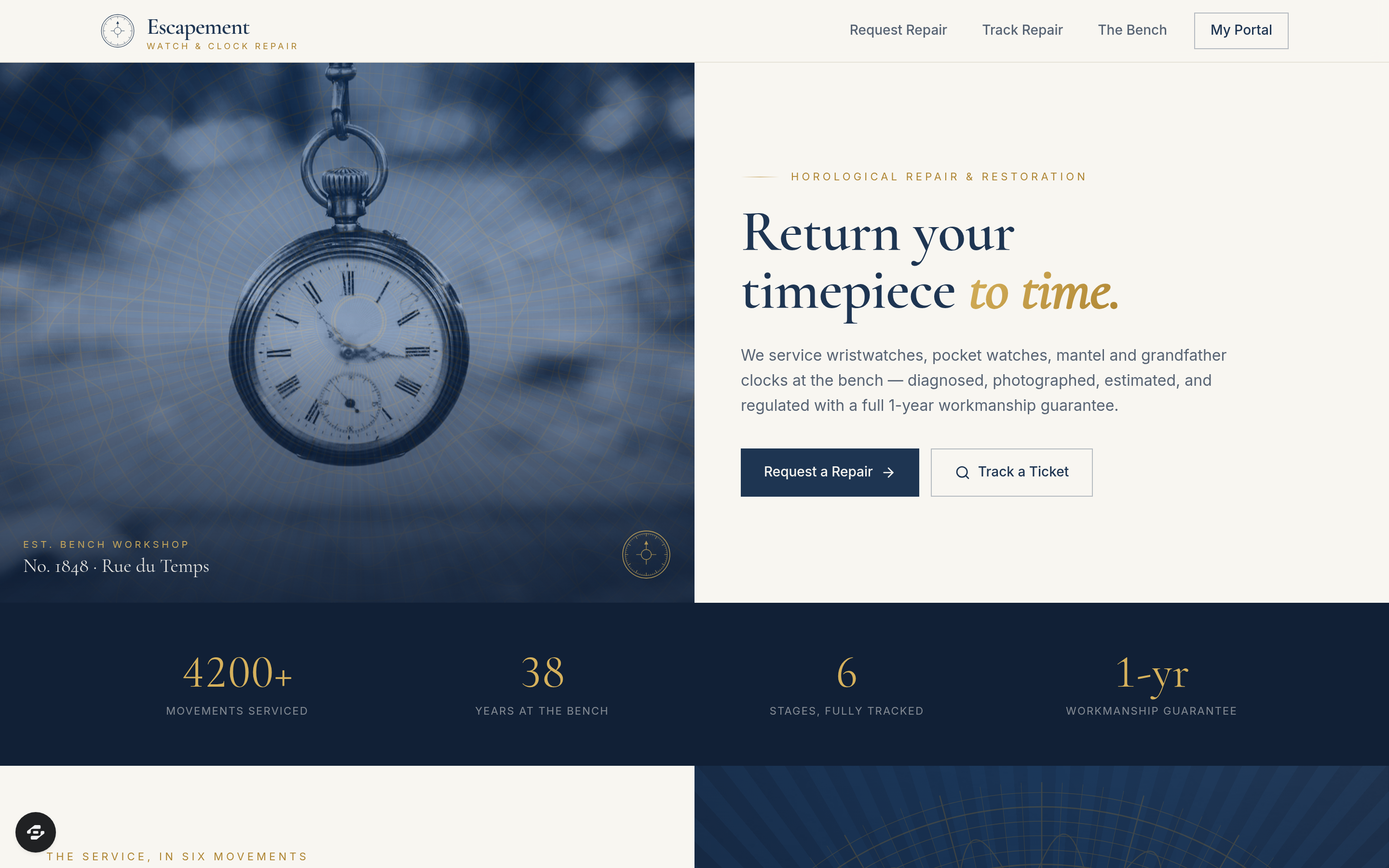 Escapement preview