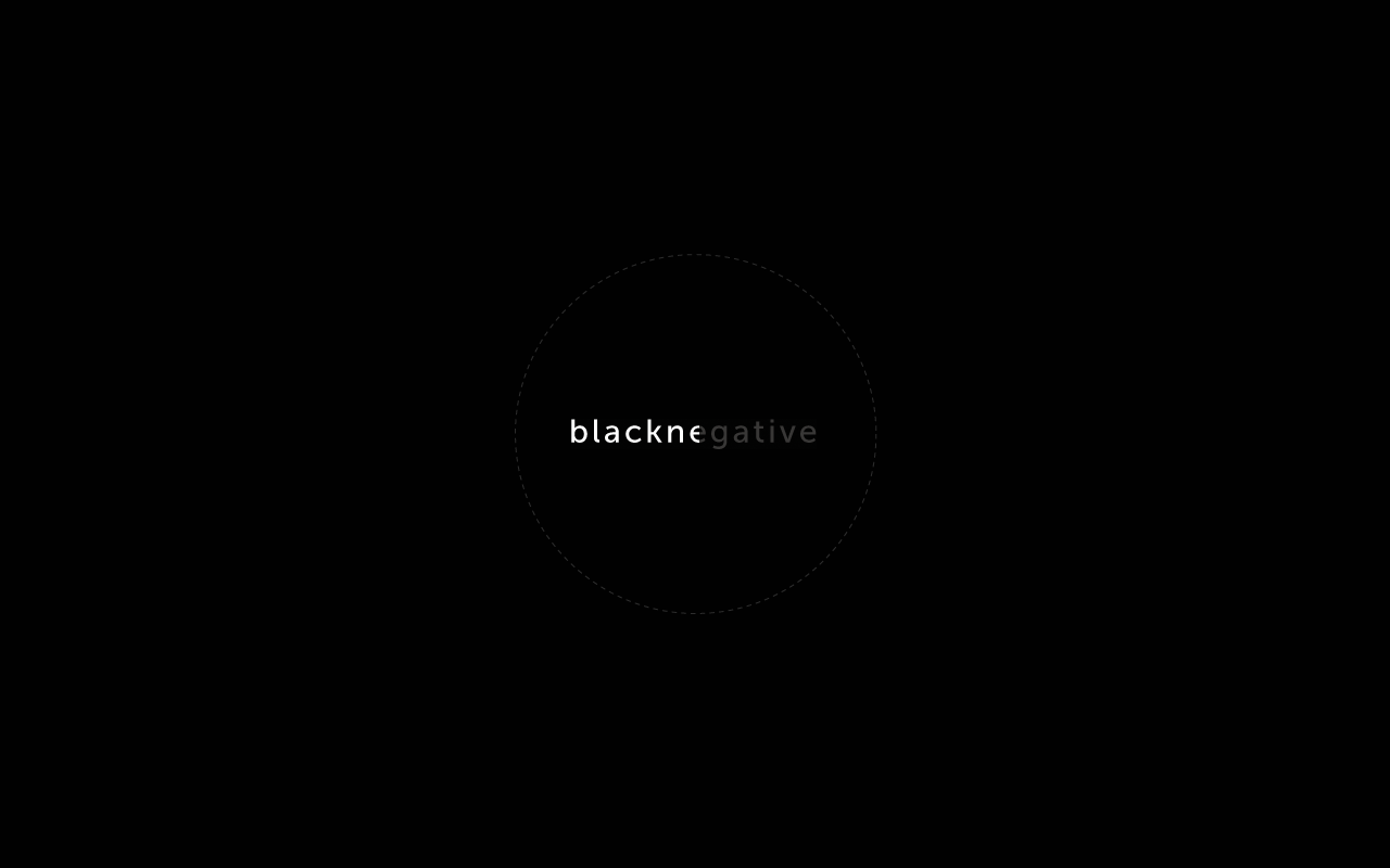 Blacknegative