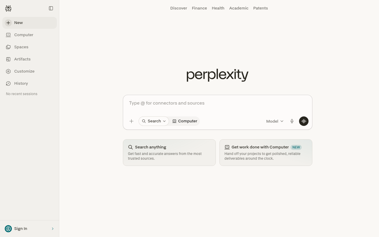 Perplexity AI